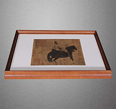 石林书画装裱配框服务案例